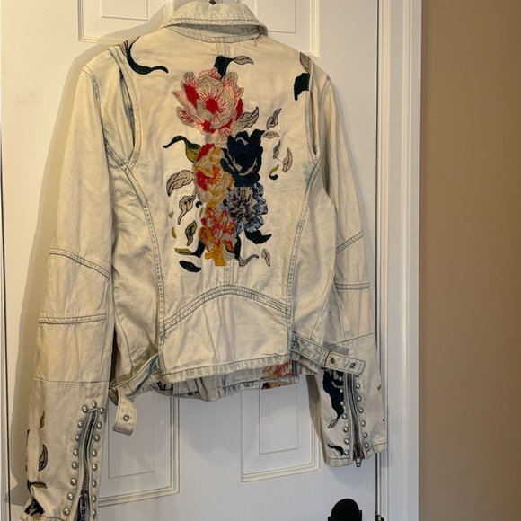 Embroidered Jean Jacket - Picture 3 of 3